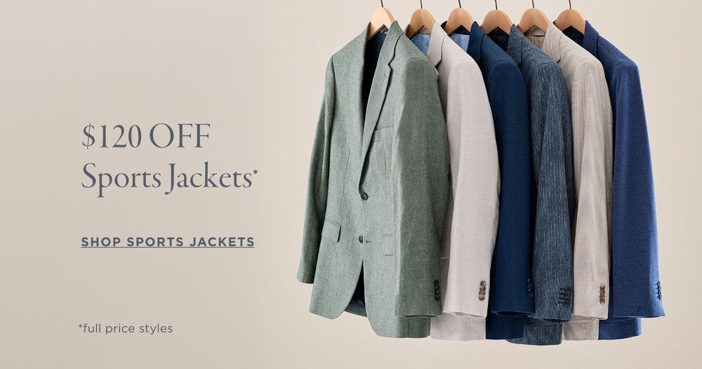 $120 off full price sports jackets