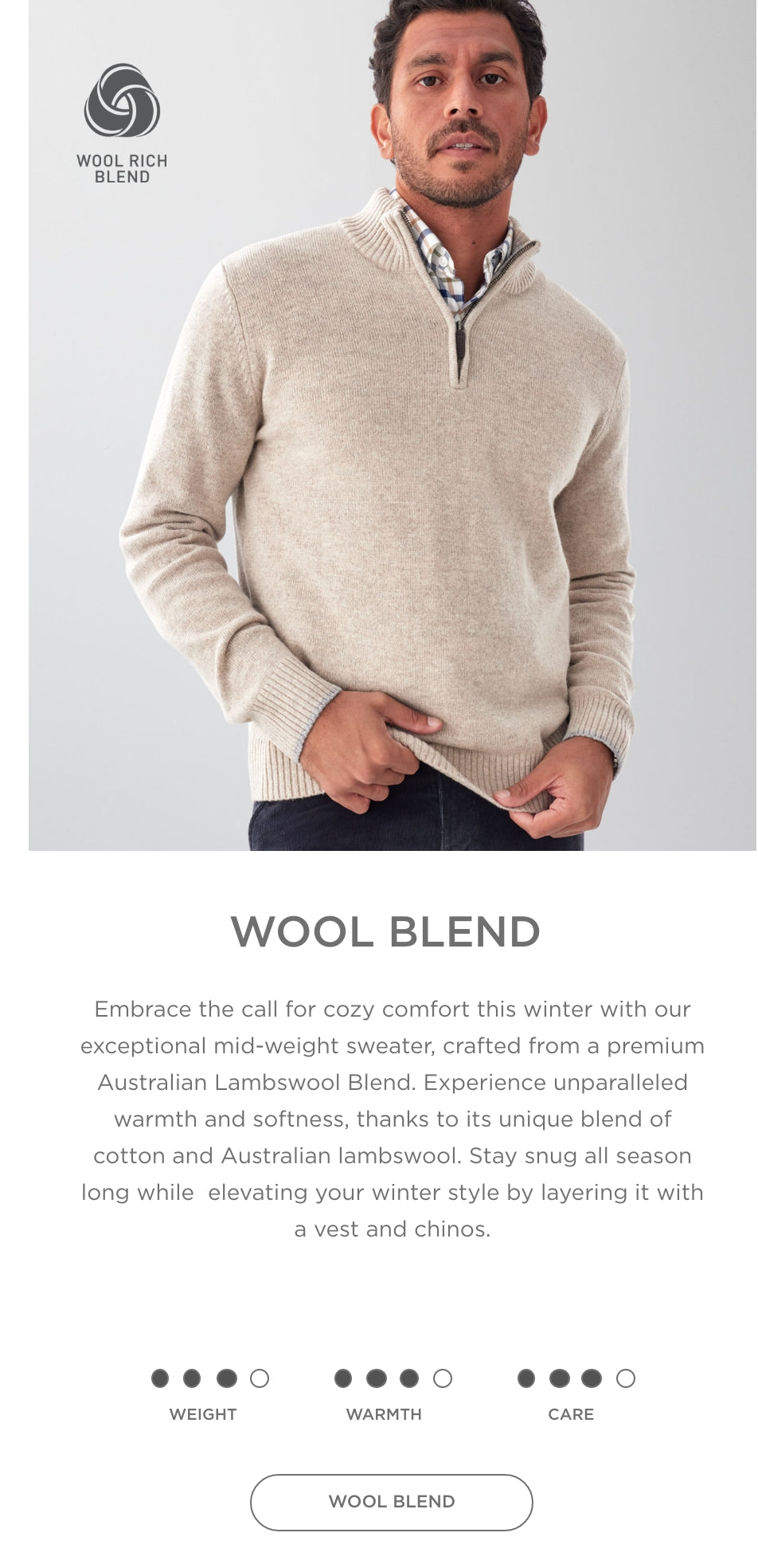 Wool Blend Knitwear