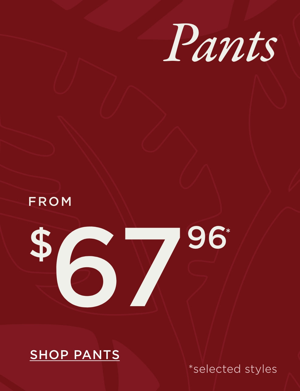 Sale Pants