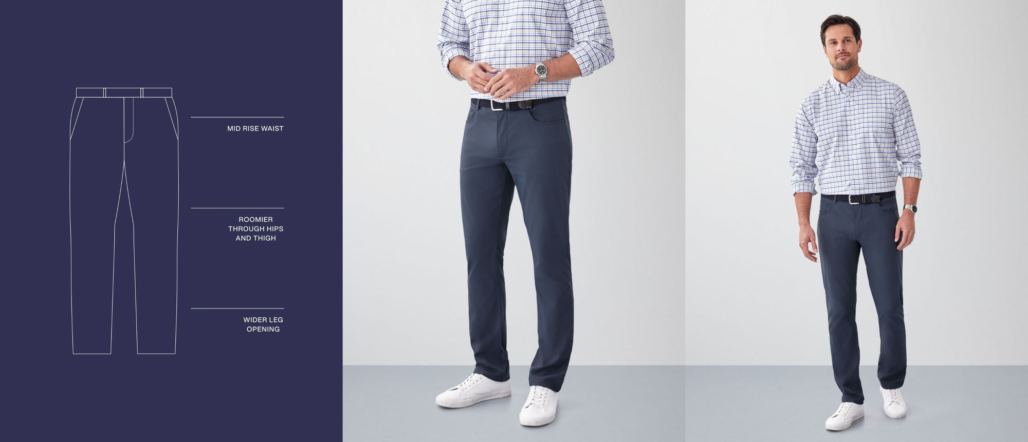 Straight Fit Pants