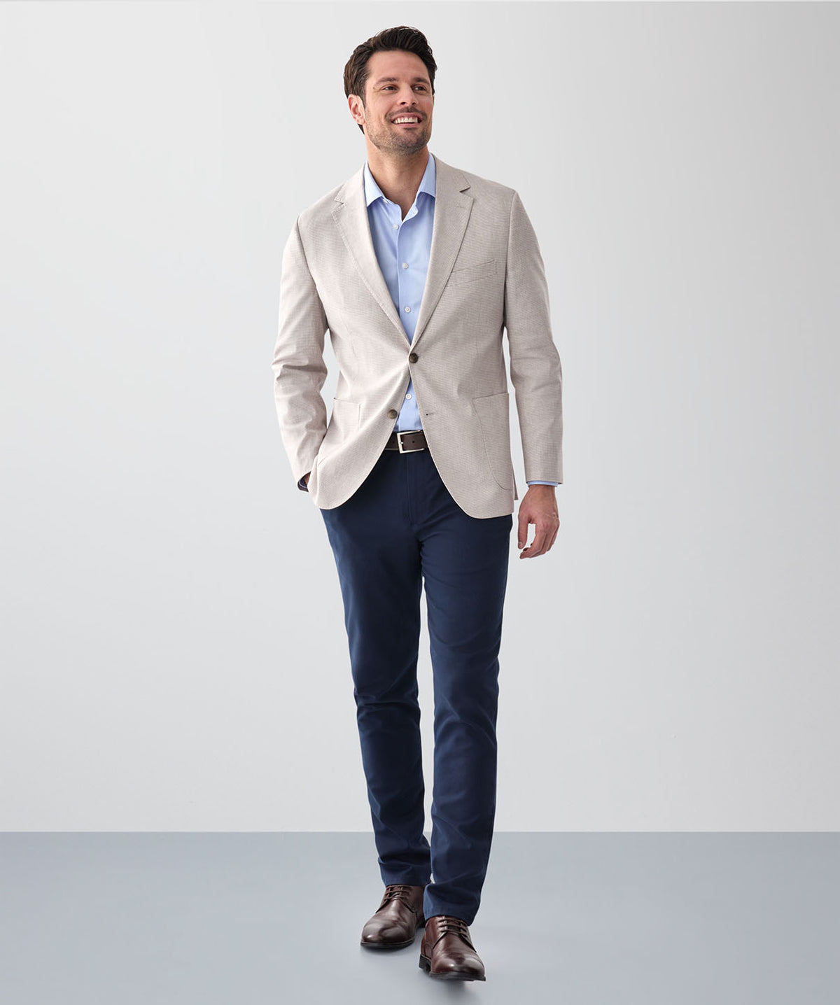 Houndstooth Sportscoat - Sand