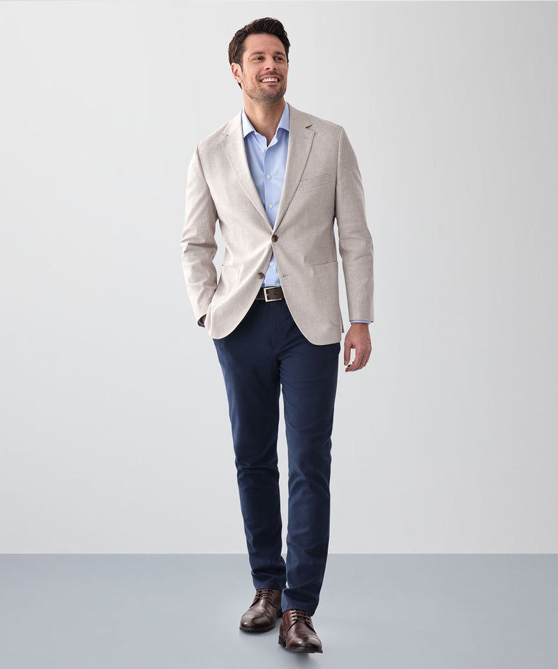 Houndstooth Sportscoat - Sand