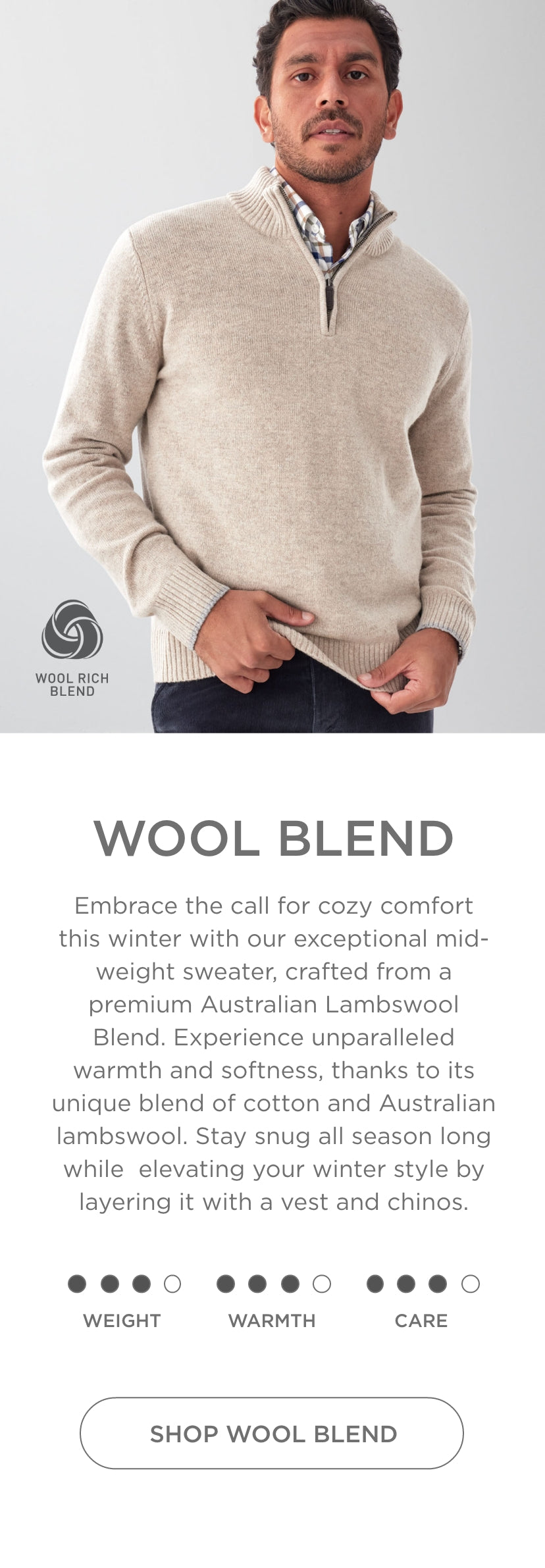 Wool Blend Knitwear