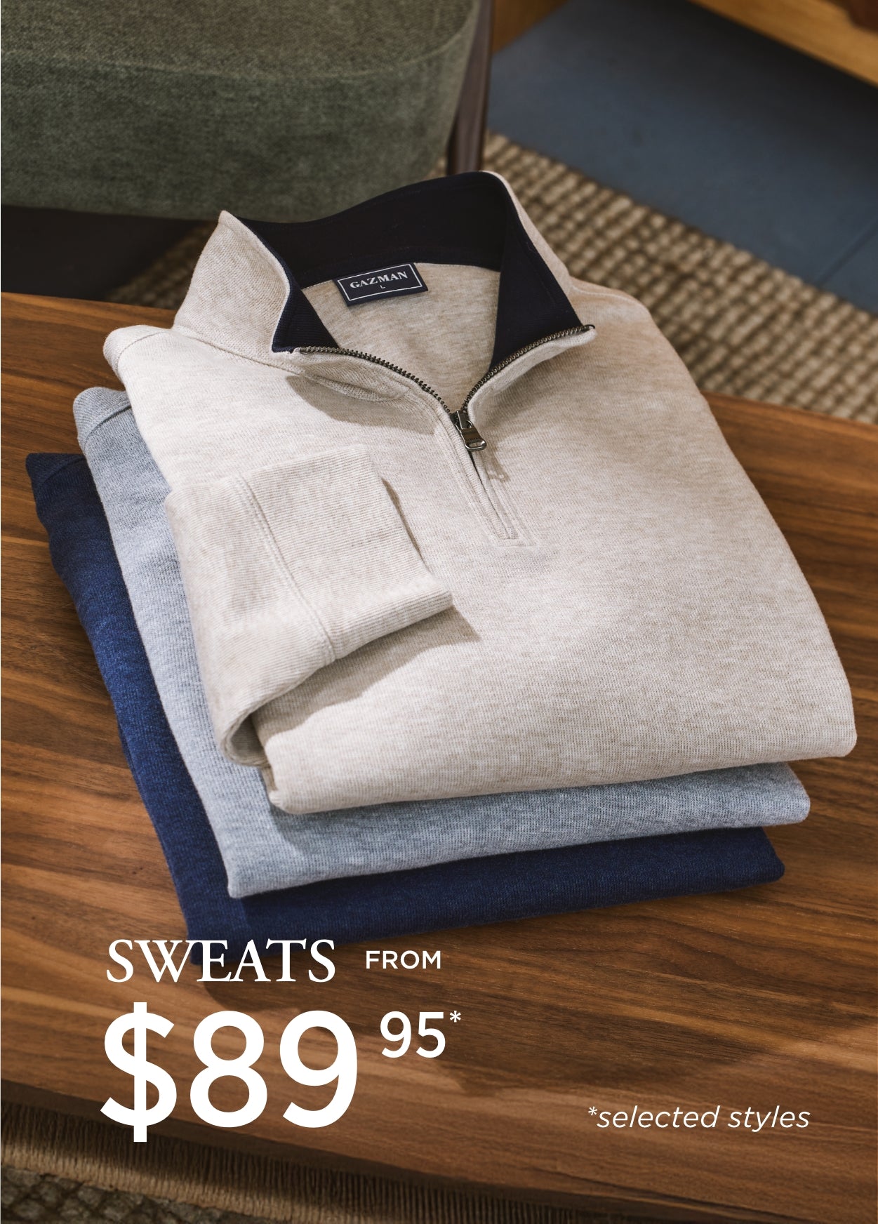 GAZMAN Sale Sweats